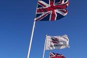 Flying the flag at Silverstone