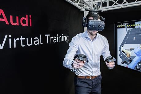 Audi VR training glasses