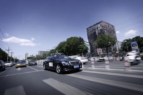 Daimler autonomous driving, China